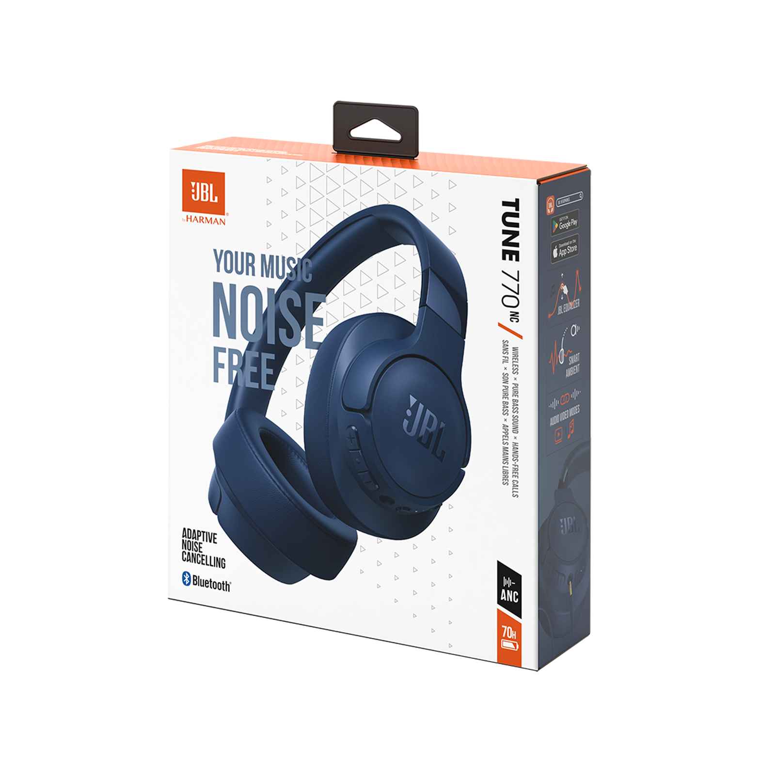 Auricular JBL HEADPHONE T770NC- Azul - Imagen 3