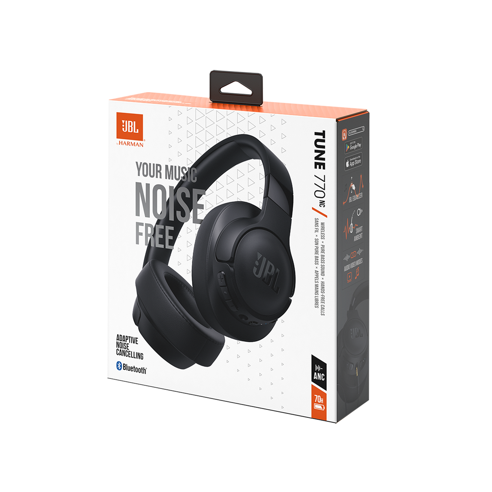 Auricular JBL HEADPHONE T770NC- Negro - Imagen 2