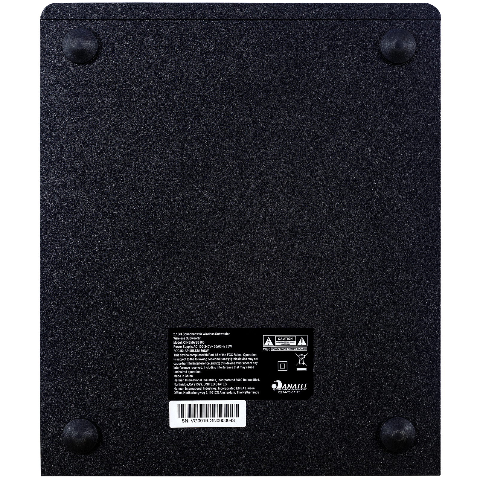 Barra de Sonido JBL B180 c/ Parlante - Imagen 4