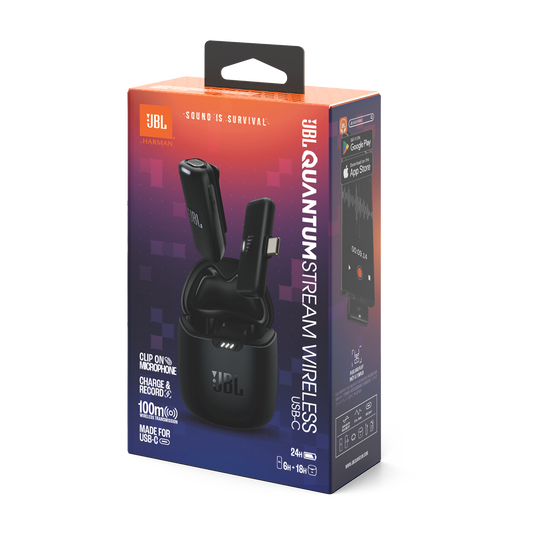 Micrófono JBL STREAM WIRELLES- Negro - Imagen 3