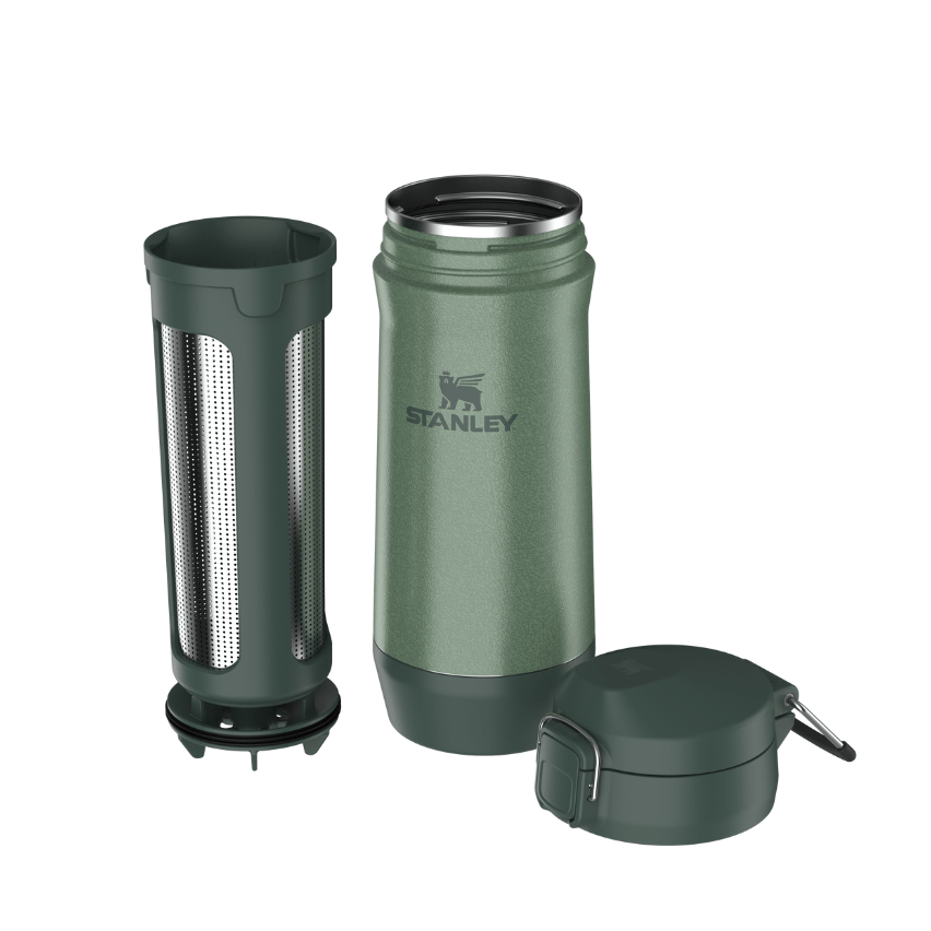 Yerbera c/ despolvillador 500g STANLEY- VERDE - Imagen 2