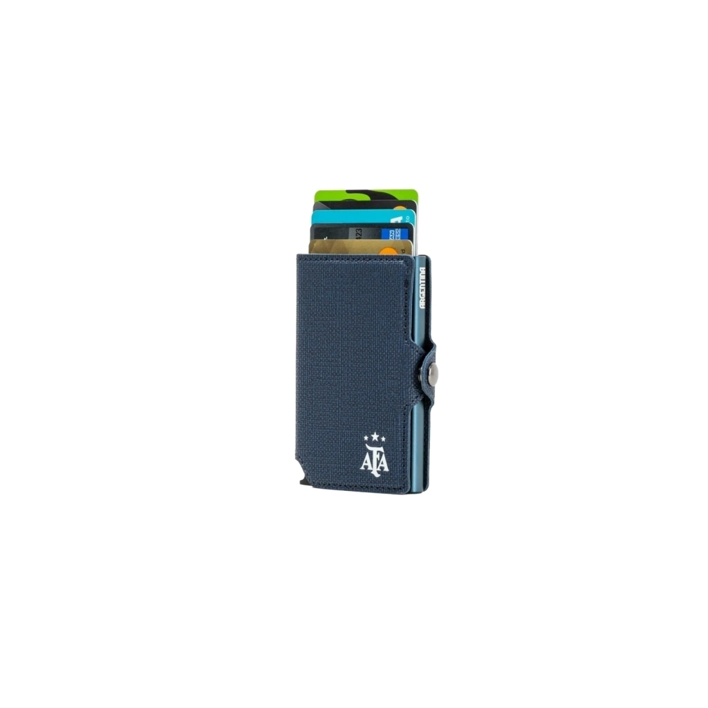 AFA- Billetera RFID Azul-Simple