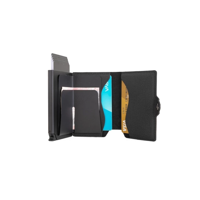 AFA- Billetera RFID Negro-Simple - Imagen 4