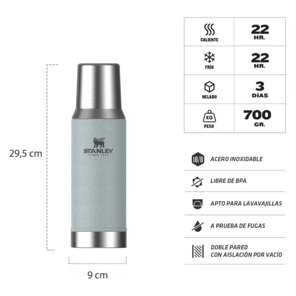 Termo STANLEY Mate SYSTEM 800ml- Gris - Imagen 3