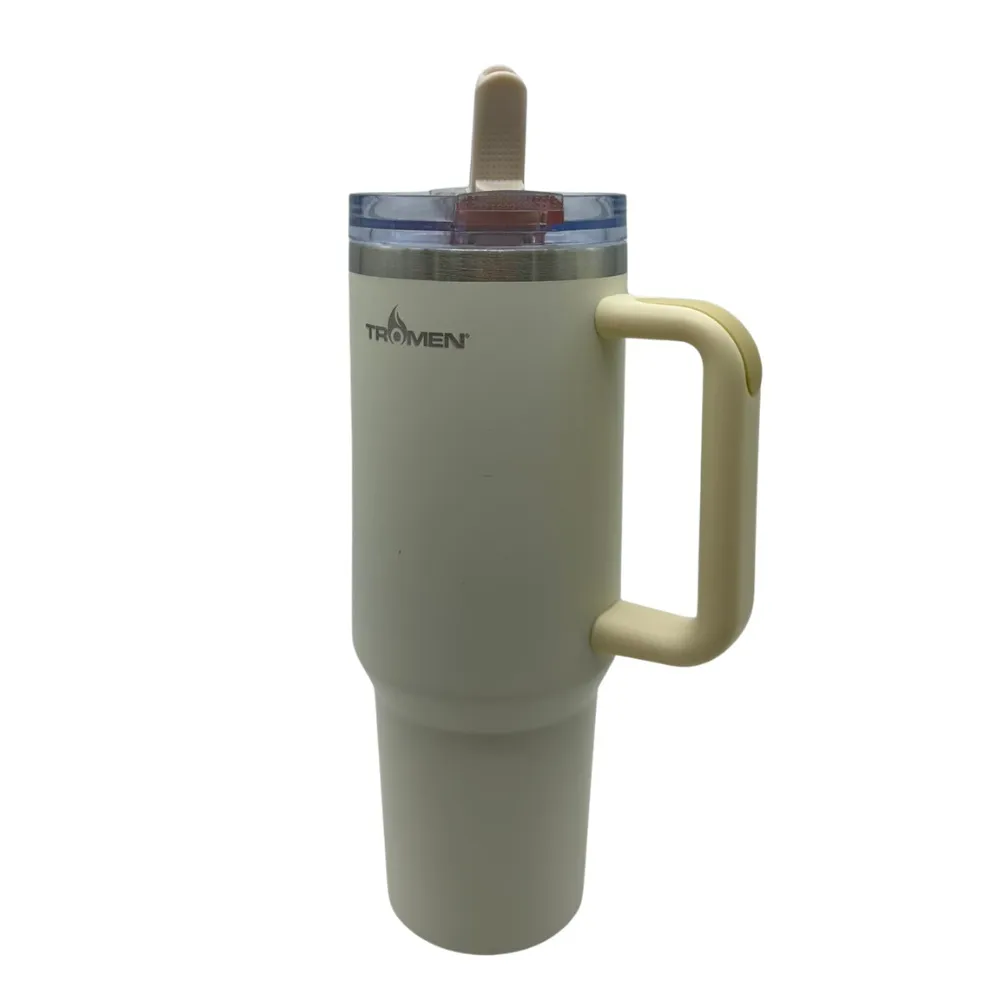 Vaso Térmico TROMEN 1200ML- Blanco - Imagen 4