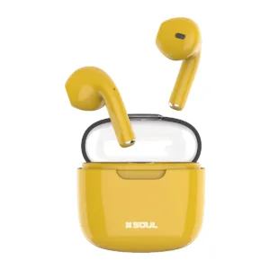 Manos Libre SOUL Bluetooth TWS 200 (cero) -Amarillo