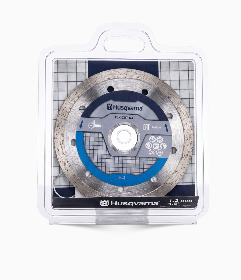 Disco Diamantado 4 1/2" Continuo FLX-CUT S4 HUSQVARNA (582757430)