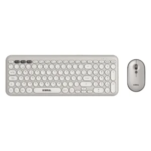 Kit SOUL Teclado + Mouse Office CW250 – Blanco/Gris