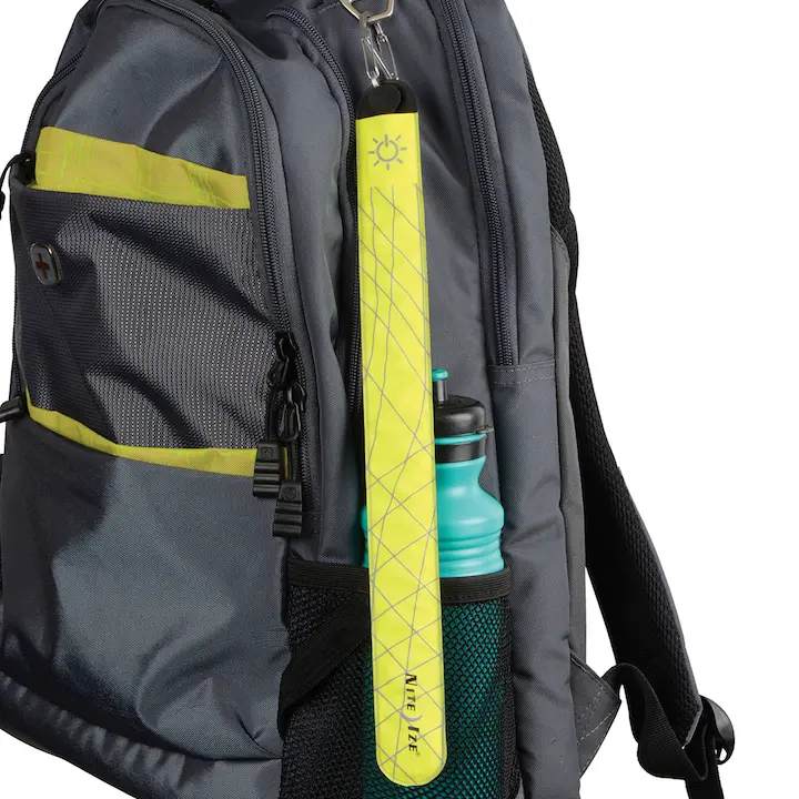 LUZ LED NITE IZE SLAPLIT BANDA DE LUZ PERSONAL DE SEGURIDAD AMARILLO - Imagen 2