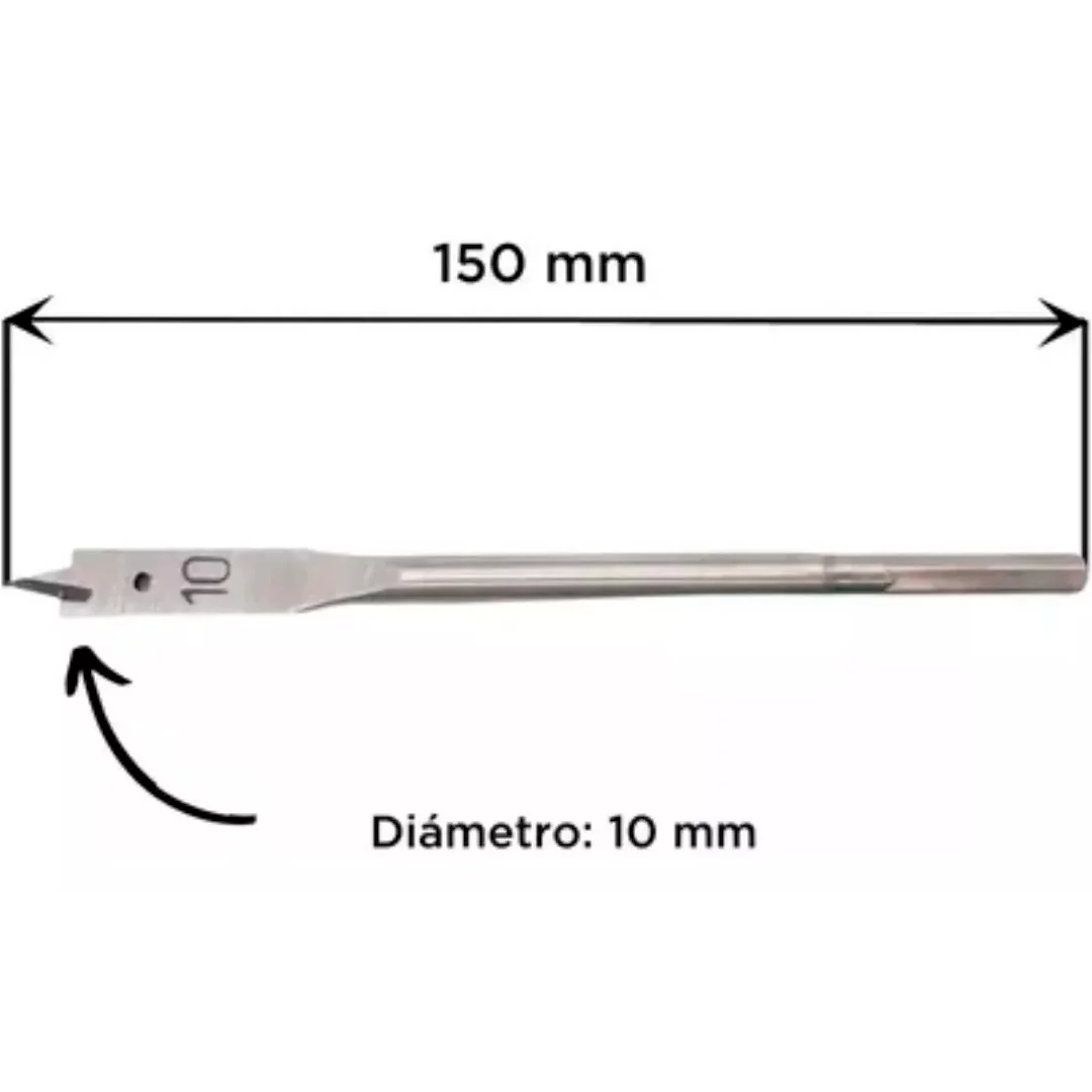 Mecha Paleta Espada 10x150mm (D-07696) - Imagen 2