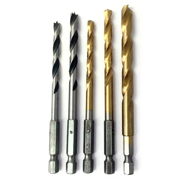 Juego de 5 Piezas Mecha 1/4" - Imagen 2