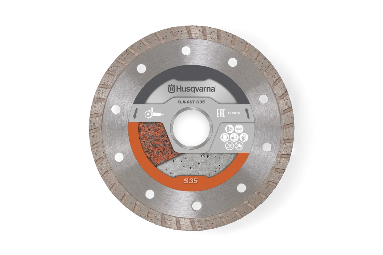 Disco Diamantado 7" Turbo FLX-CUT S35 HUSQVARNA (582767460)