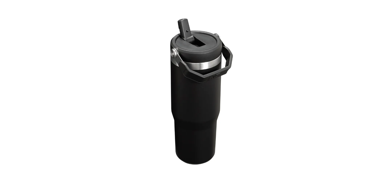 Vaso STANLEY Flip Straw Tumble - 887ml Negro - Imagen 2