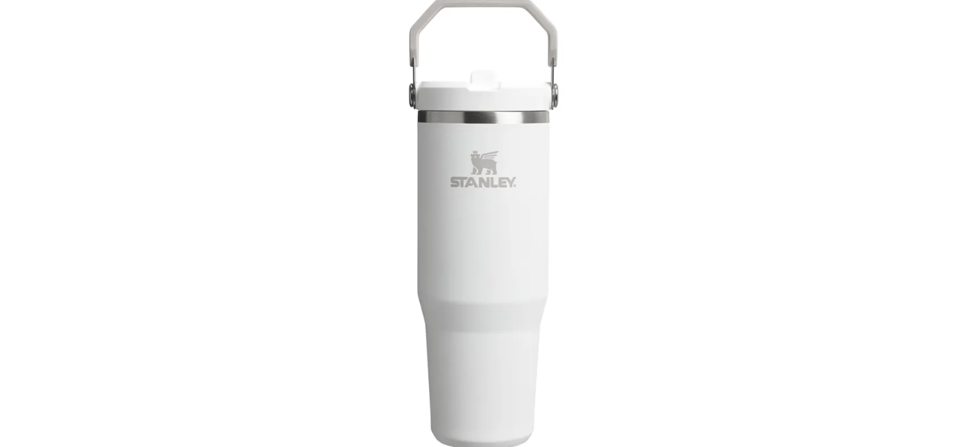 Vaso STANLEY Flip Straw 2.0-Blanco