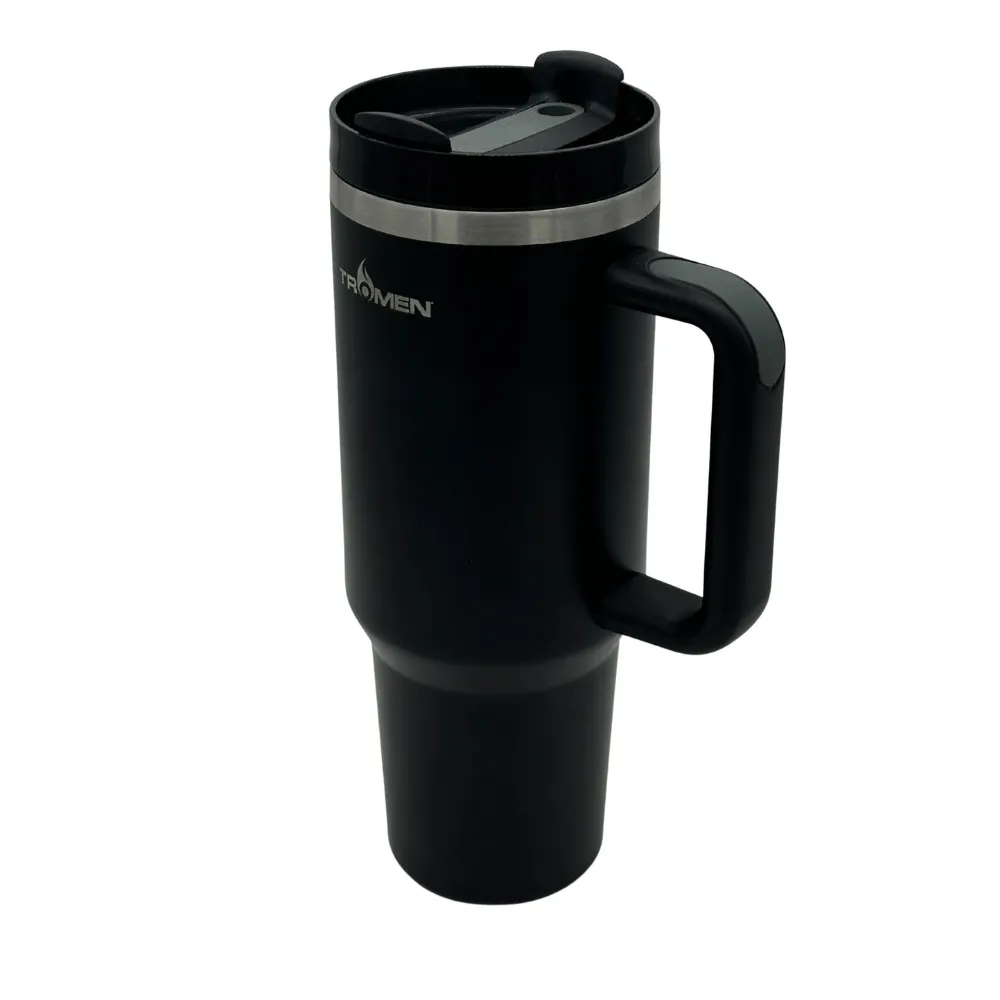 Vaso TROMEN Térmico Negro 1200ml - Imagen 3