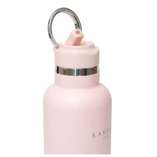 Botella SAKURA Térmica Acero Inoxidable (color rosa/pastel) - Imagen 3
