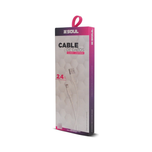Cable USB Clásico USB a Lightning -Blanco - Imagen 2