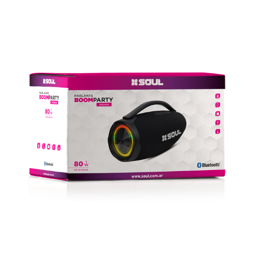 Parlante SOUL BT BOOM PARTY Eq W. Proof 80w - Imagen 3