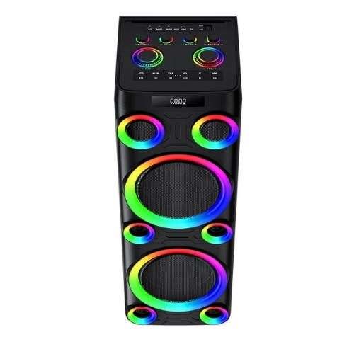 Parlante SOUL BT ULTRA BASS 500w 12"x2 AC 100v - Imagen 2