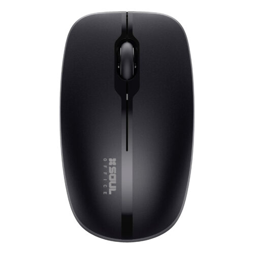 Mouse SOUL Bluetooth e Inalámbrico Office BT300- Negro