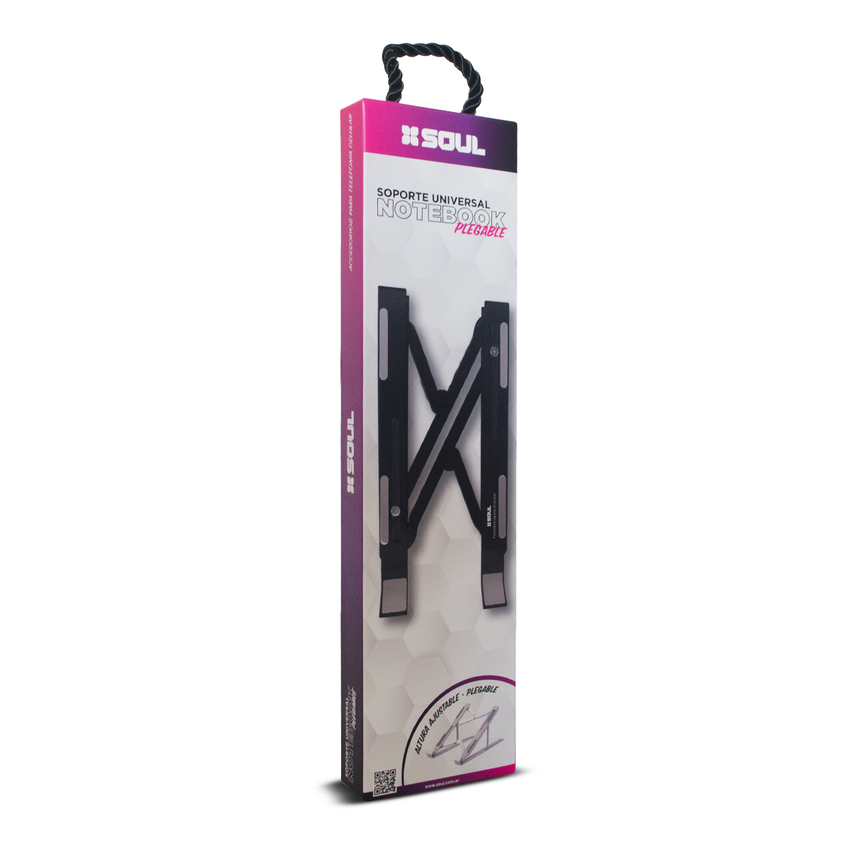 Soporte SOUL Notebook Plegable -Plata - Imagen 3