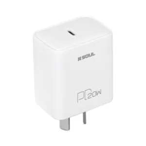 Cargador SOUL Carga Rápida Power Delivery 20W (s/cable)