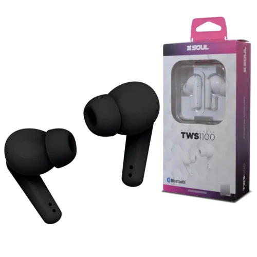 Auriculares SOUL Inalámbricos TWS 1100- Negro