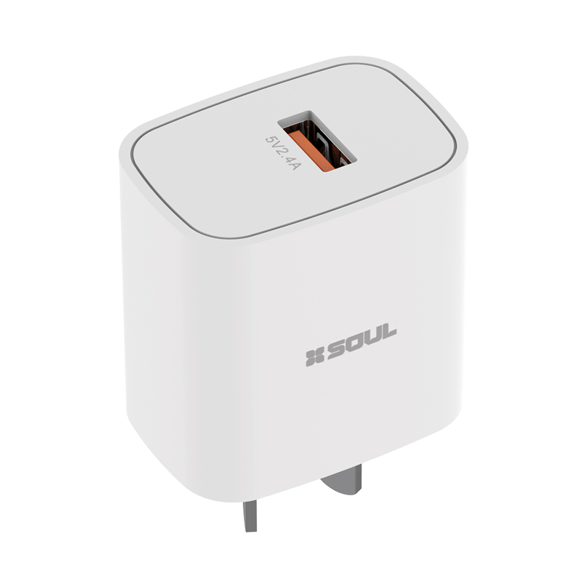 Cargador SOUL USB 2.4A (sin cable)