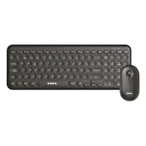 Kit SOUL Teclado + Mouse Office CW250 – Negro