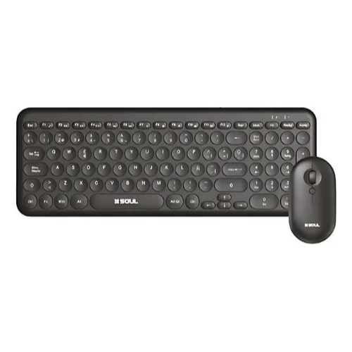 Kit SOUL Teclado + Mouse Office CW250 - Negro
