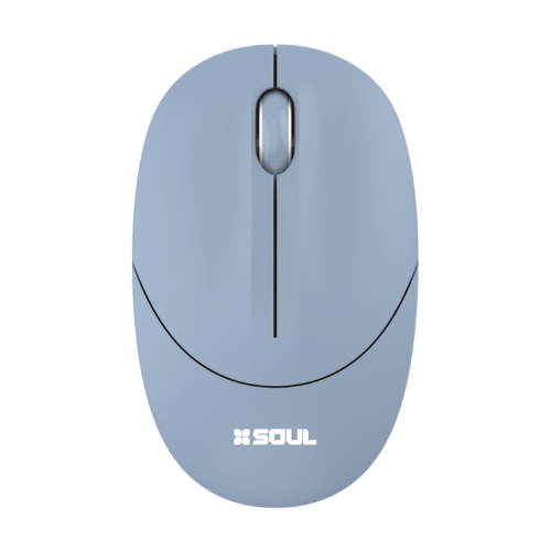 Mouse SOUL Inalámbrico Office W250- Celeste