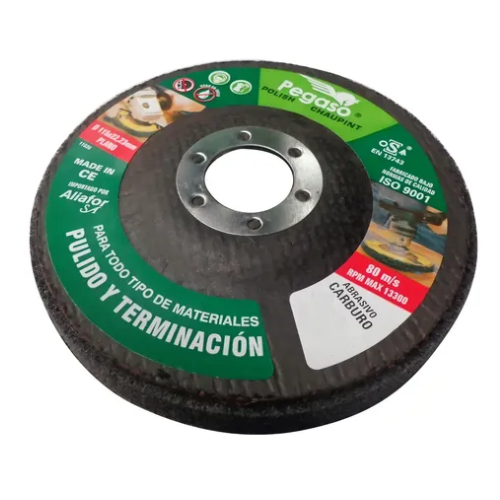 Disco PEGASO Fibra Fina Polich ø115mm- Grano Fino