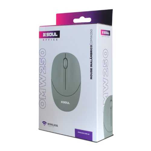 Mouse SOUL Inalámbrico Office W250- Verde - Imagen 2
