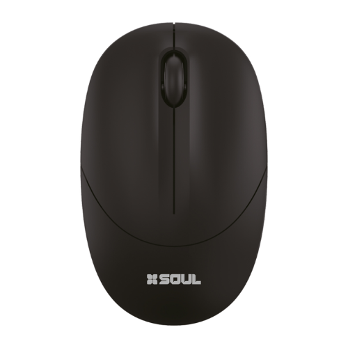 Mouse SOUL Inalámbrico Office W250- Negro