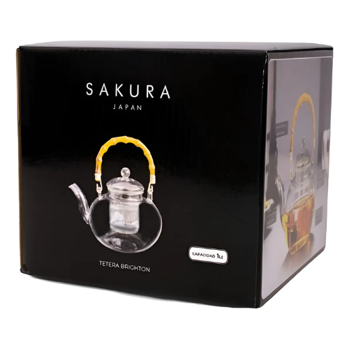 Tetera SAKURA Brighton de Vidrio - Imagen 3