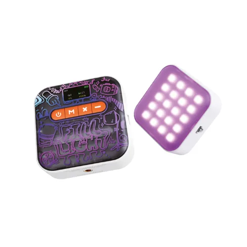 Luz Led SOUL RGB Portatil c/Clip y Display Modelo JL60, foto 4