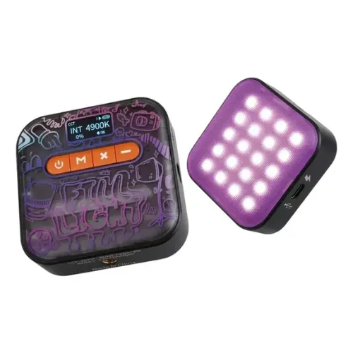 Luz Led SOUL RGB Portatil c/Clip y Display Modelo JL60, foto 2