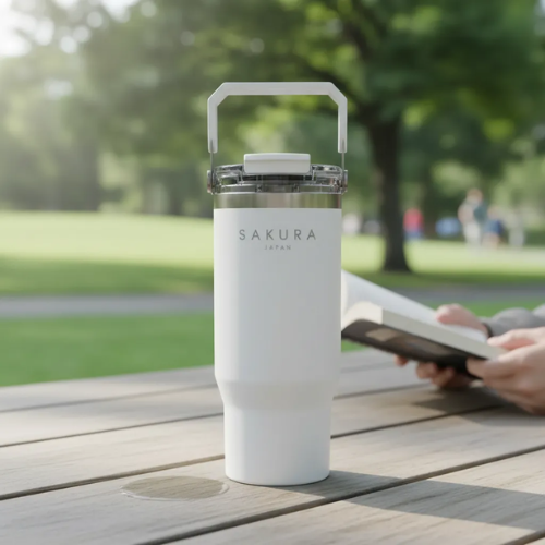 Vaso SAKURA Térmico Strider Edition (color blanco)