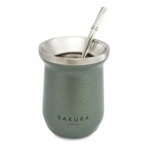 Mate SAKURA verde 236ml c/ bombilla