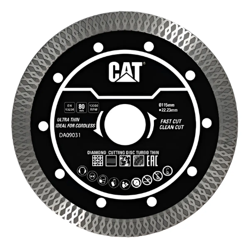 Disco CATERPILLAR Diamantado Tubo 115mm Extra Fino