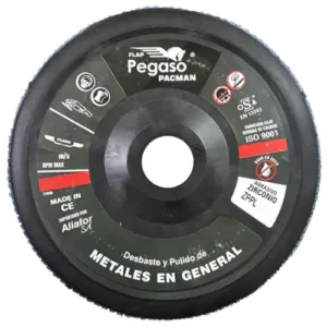 Disco PEGASO Flap ø180mm Zirconico- Plano- Plástico- G40